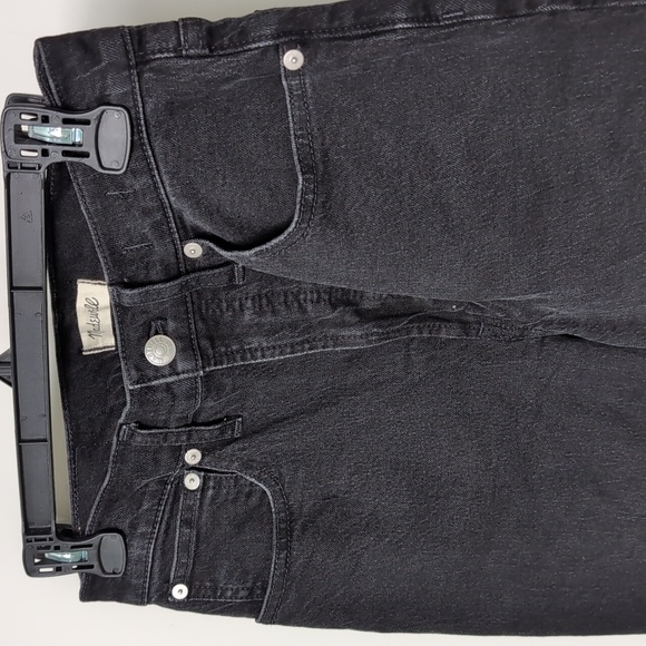 Madewell The Perfect Vintage Wide-Leg Jean Black Size 27 - Picture 4 of 10